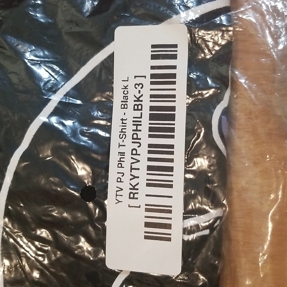 YTV PJ Phil shirt black size large NWT - Picture 3 of 4